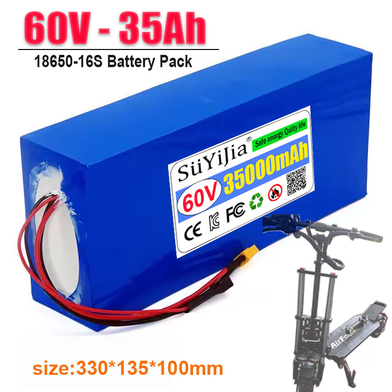 60V 30Ah Electric Scooter Battery - Литий-ионный аккумулятор 60В 35Ач 18650, 2000Вт