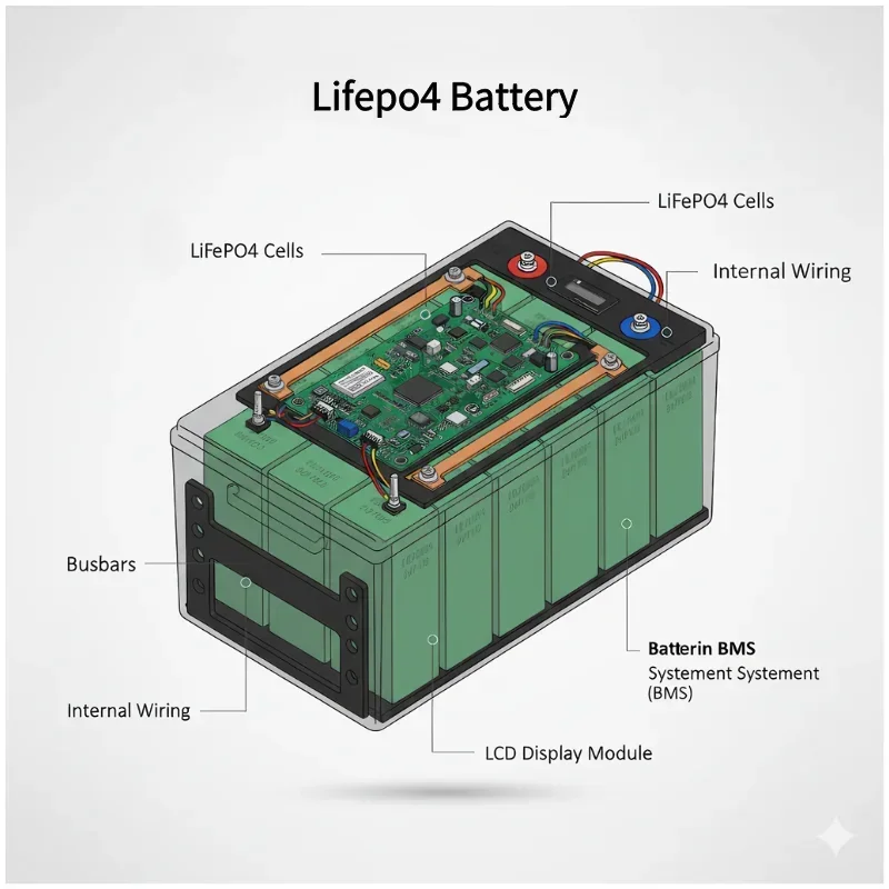 Аккумулятор LiFePO4 48 В, 50/1 – обзор и цена 72V 60Ah Lifepo4 Battery Pack